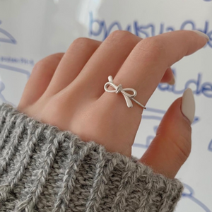 [sora'de] (925silver) Ribbon Ring