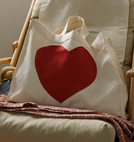 [luff] Heart Bag (Red)