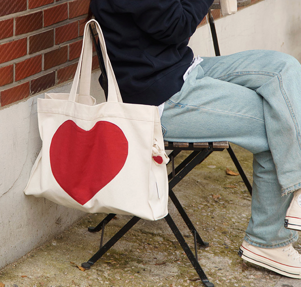 [luff] Heart Bag (Red)