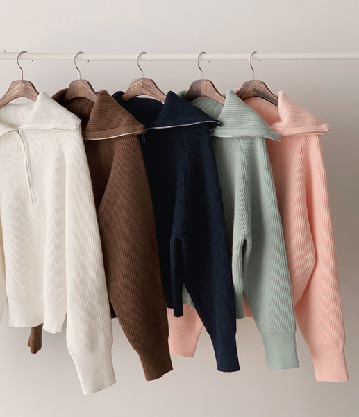 [SLOWAND] Our Choice Knitwear Zip-up / Semi Zip-up Knitwear