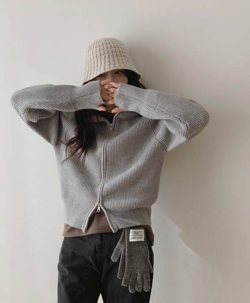 [SLOWAND] Our Choice Knitwear Zip-up / Semi Zip-up Knitwear