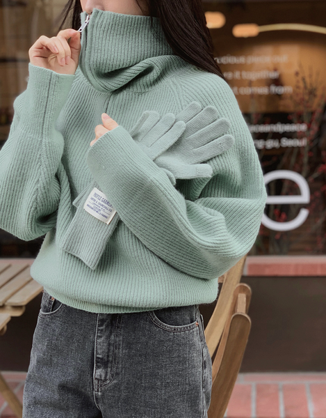 [SLOWAND] Our Choice Knitwear Zip-up / Semi Zip-up Knitwear