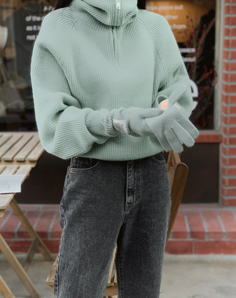 [SLOWAND] Our Choice Knitwear Zip-up / Semi Zip-up Knitwear