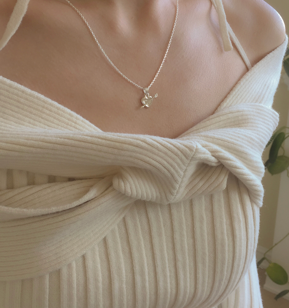 [moat] Cupid Necklace (silver925)