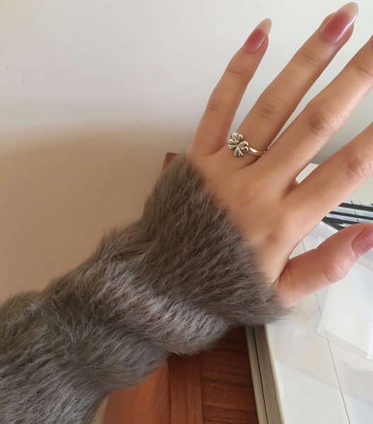 [moat] Clover Ring (silver925)