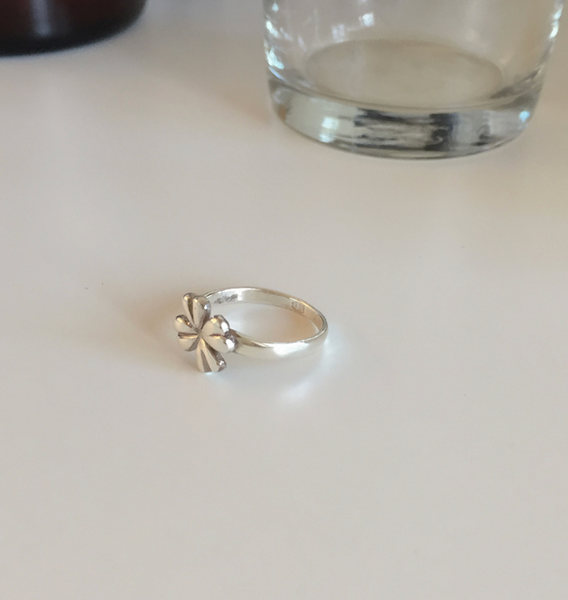 [moat] Clover Ring (silver925)