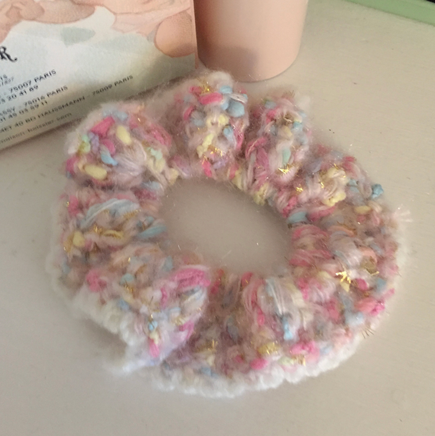 [moat] Pop Knit Scrunchy