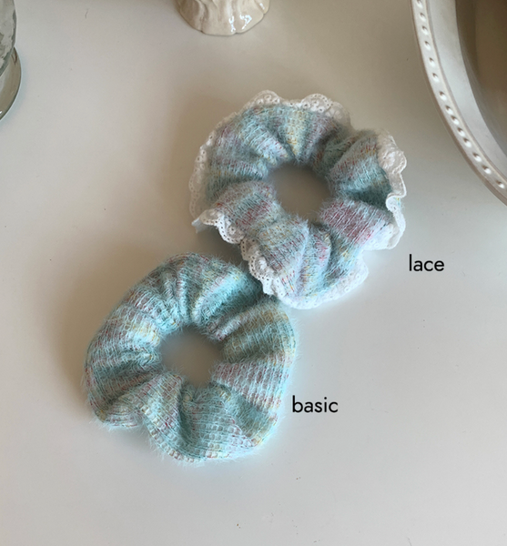 [moat] Candy Knit Scrunchy (2Type)