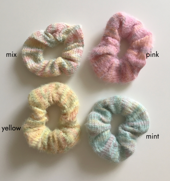 [moat] Candy Knit Scrunchy (2Type)