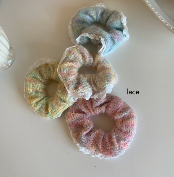 [moat] Candy Knit Scrunchy (2Type)