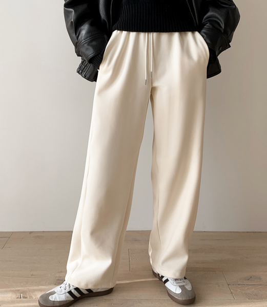 [SLOWAND] # SLOWMADE Real Winter Wool Napping Pants