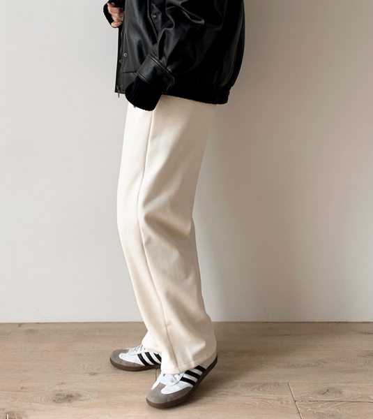 [SLOWAND] # SLOWMADE Real Winter Wool Napping Pants