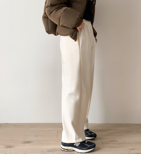 [SLOWAND] # SLOWMADE Real Winter Wool Napping Pants