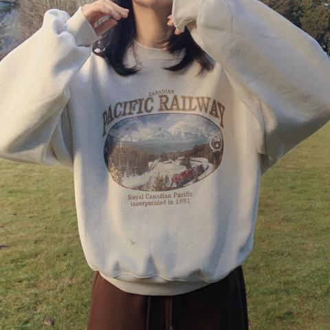 [SLOWAND] Pacific Thick Napping Sweatshirt