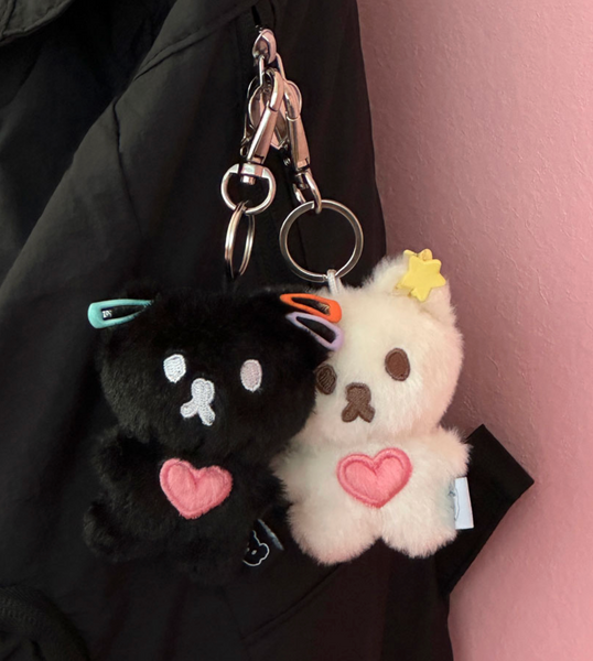 [MAZZZZY] Love Muffin Keyring (Black)