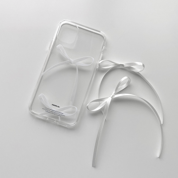 [hioo.kr] Ribbon Clear Case / MagSafe Clear Case