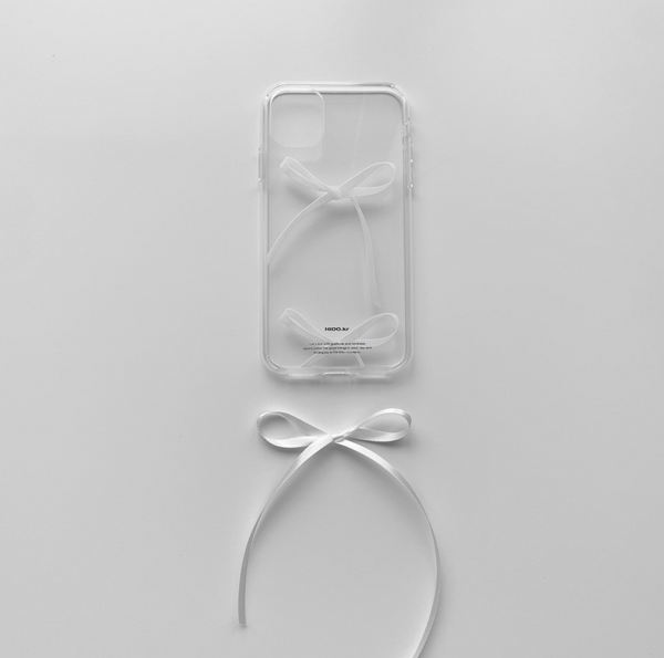 [hioo.kr] Ribbon Clear Case / MagSafe Clear Case