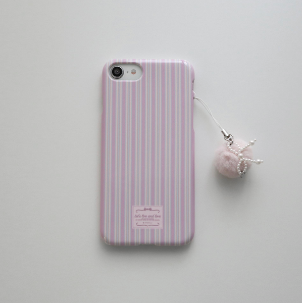 [hioo.kr] Pajamas Hard Phone Case / Card Storage Phone Case