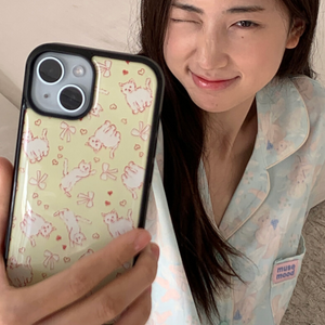 [muse mood] Kitty Love Epoxy Phone Case