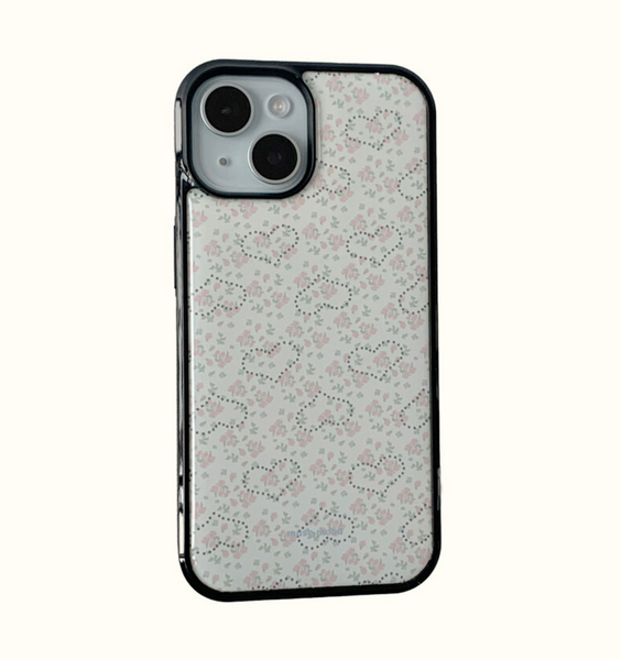 [muse mood] Baby Heart Flower Epoxy Phone Case