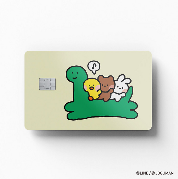 [Gosty] Card Sticker (Line Friends X Joguman)