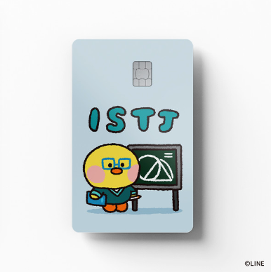 [Gosty] Card Sticker (Line Friends MBTI)