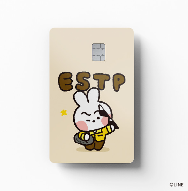 [Gosty] Card Sticker (Line Friends MBTI)