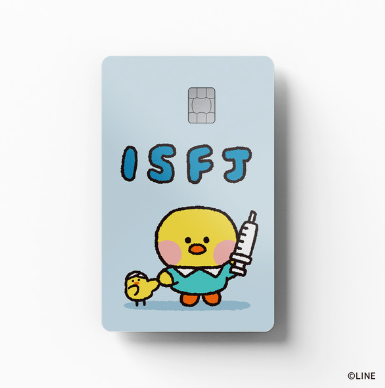 [Gosty] Card Sticker (Line Friends MBTI)