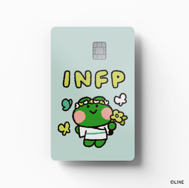 [Gosty] Card Sticker (Line Friends MBTI)