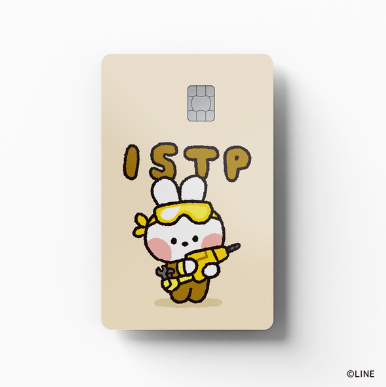 [Gosty] Card Sticker (Line Friends MBTI)