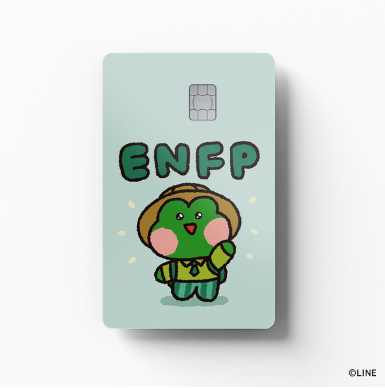 [Gosty] Card Sticker (Line Friends MBTI)