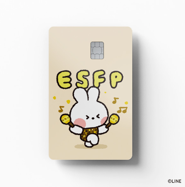 [Gosty] Card Sticker (Line Friends MBTI)