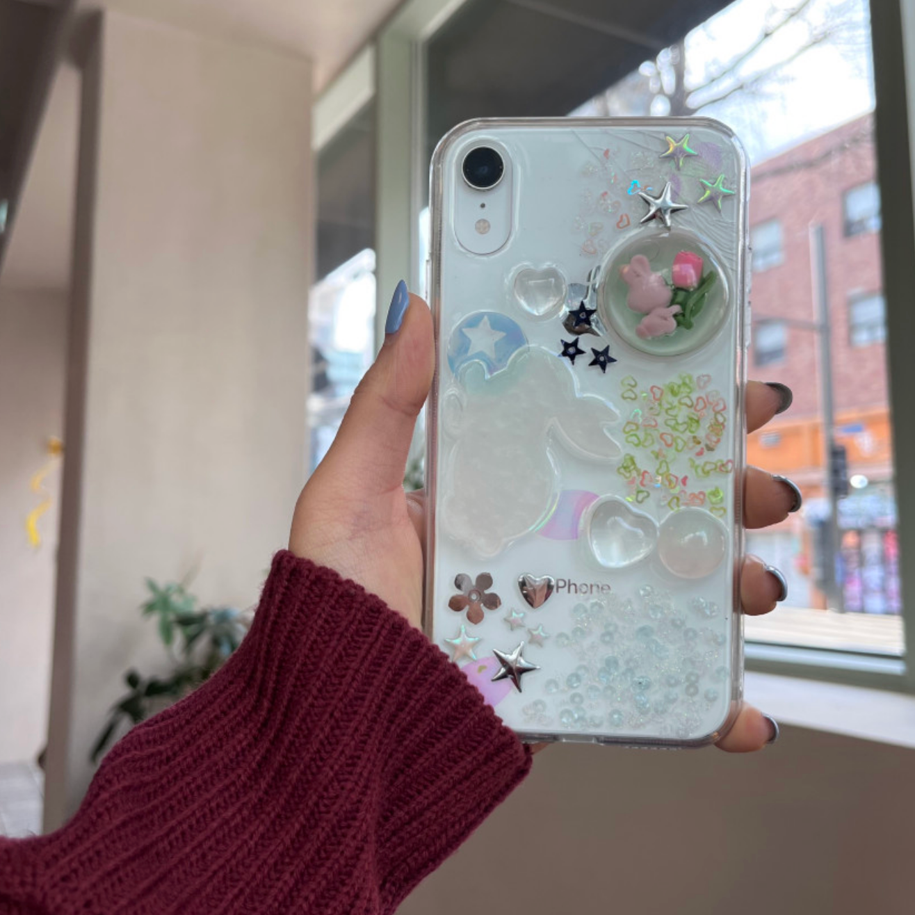 [HaC] Bunny White Phone Case