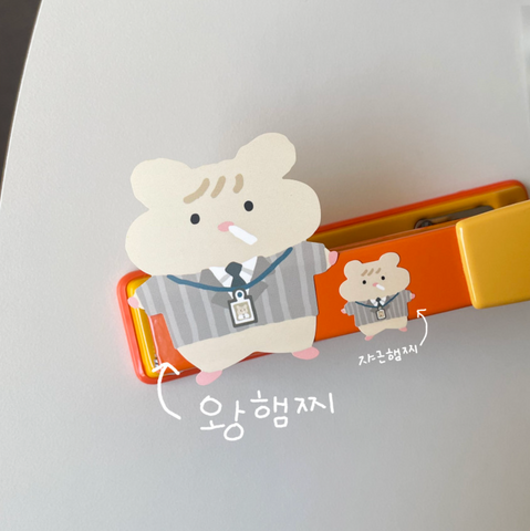 [collector mumu] 회사생활 햄찌 Sticker