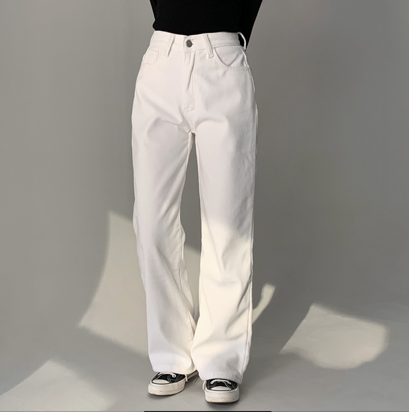 [CREAM CHEESE] Winter Napping Corduroy Wide Pants