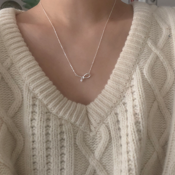 [moat] Tude Necklace (silver925)