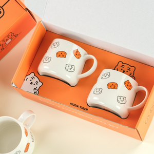 [MUZIK TIGER] Ceramic Mug Set (2P) 340ml