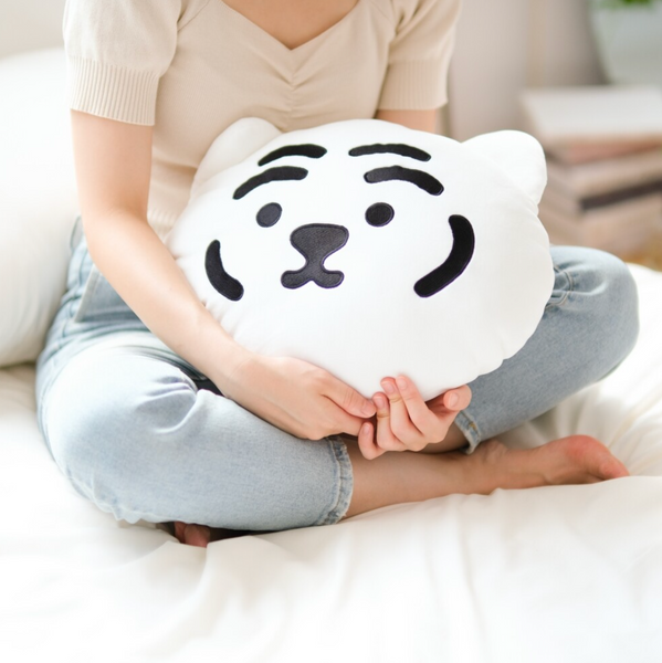 [MUZIK TIGER] Tiger Face Mochi Cushion