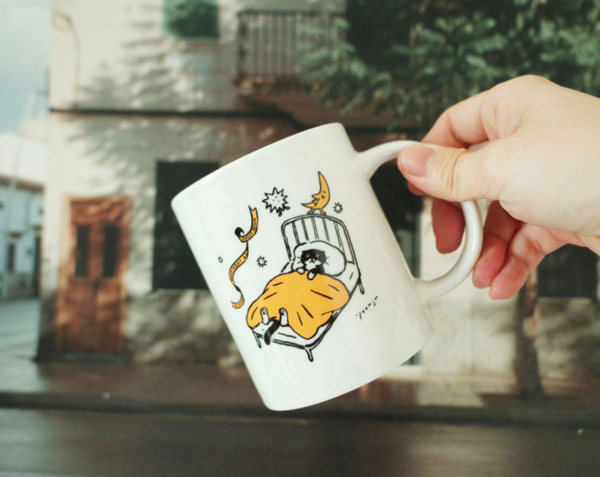 [HUGINN AND MUNINN] Good Night Mug 350ml