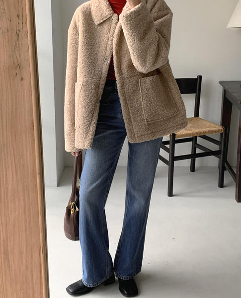 [FROM HEAD TO TOE] 2189 Suede Shoulder Bag