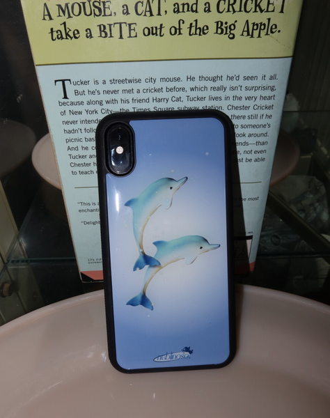 [neblinoso] Twin Dolphin Epoxy Phone Case