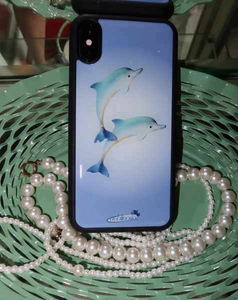 [neblinoso] Twin Dolphin Epoxy Phone Case