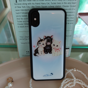 [neblinoso] Three Cat Epoxy Phone Case