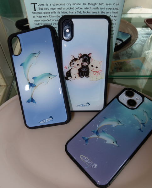 [neblinoso] Three Cat Epoxy Phone Case