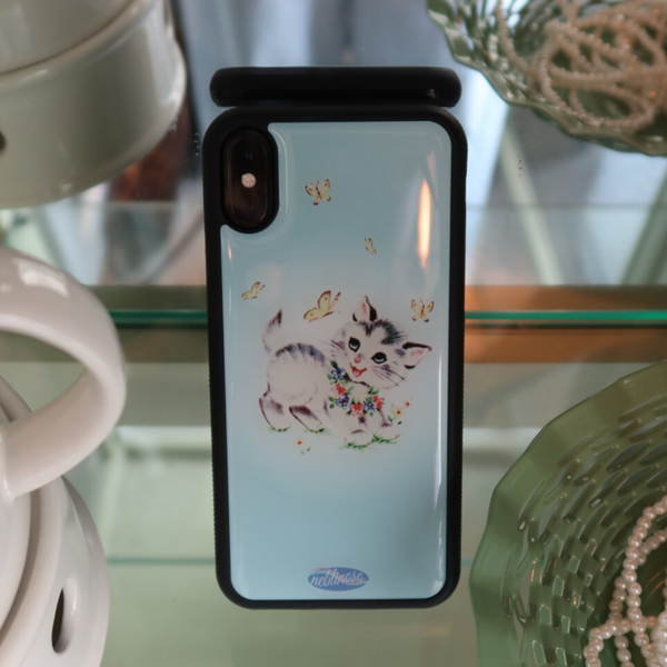 [neblinoso] Blue Cat Epoxy Phone Case