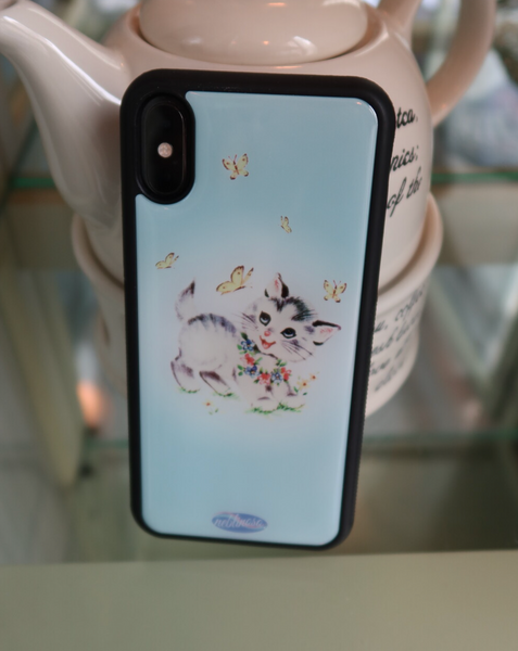 [neblinoso] Blue Cat Epoxy Phone Case