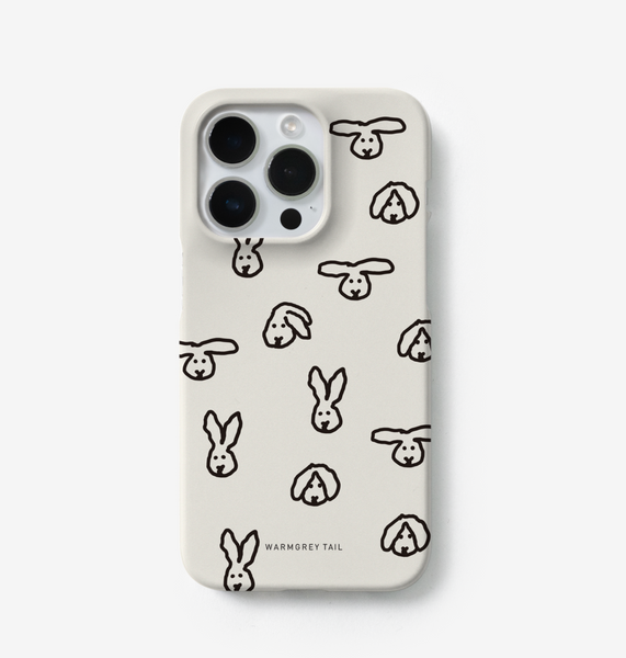 [WARMGREYTAIL] BUNNY BUNNY PHONE CASE