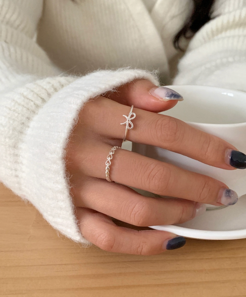 [SOYE PI-NE] (silver925) Netty Heart Silver Ring