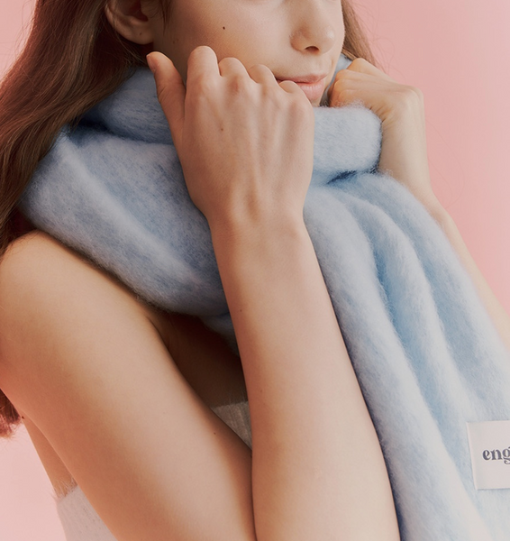 [engbrox] Cotton Candy Muffler (Blue)