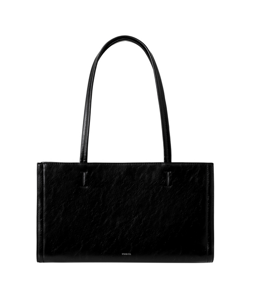 [STAND OIL] Oblong bag (Black)